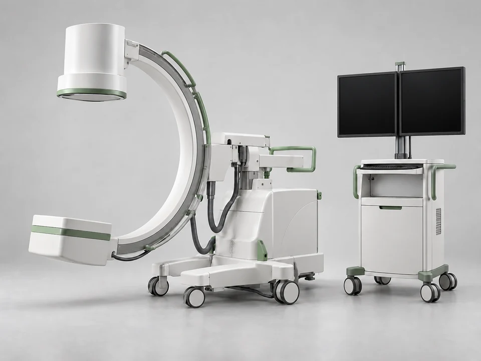 AI-generated generic illustration for C-Arm Imaging Systems; representative appearance only, not a supplied product