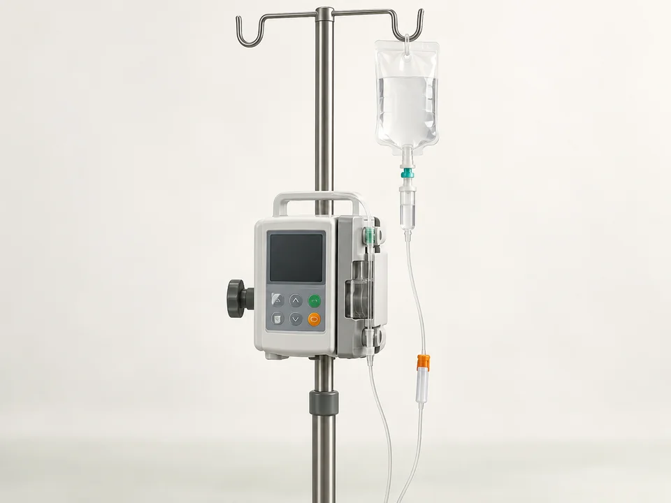 AI-generated generic illustration for Infusion Pumps; representative appearance only, not a supplied product