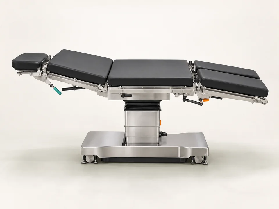 AI-generated generic illustration for Operating Tables; representative appearance only, not a supplied product